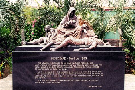 World War II Memorials, Manila, Philippines