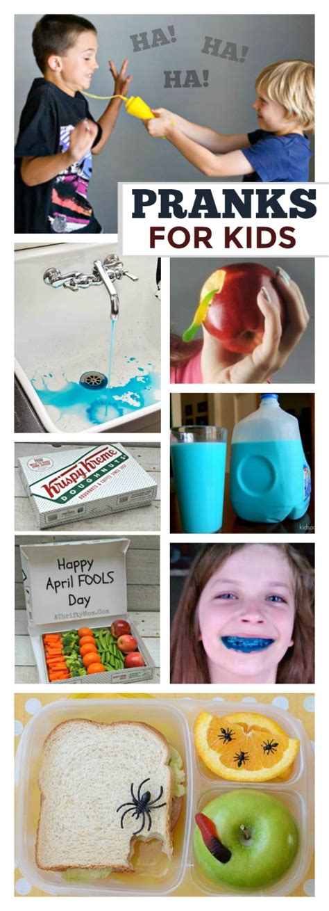 April Fools Pranks for Kids