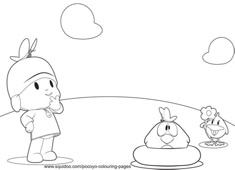 Pocoyo Coloring Pages ~ Free Printable Coloring Pages - Cool Coloring Pages