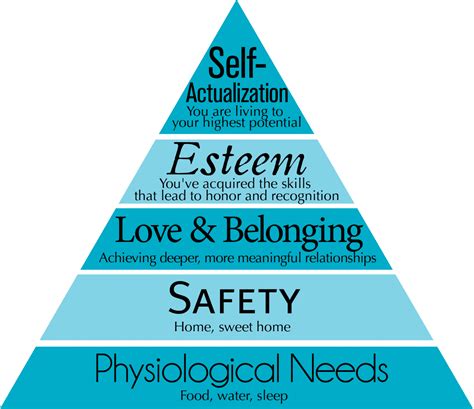 Maslow's Hierarchy Of Needs And Examples