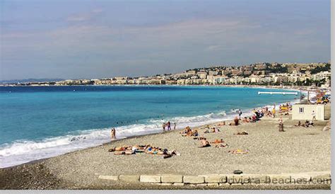 Beaches in Nice, France