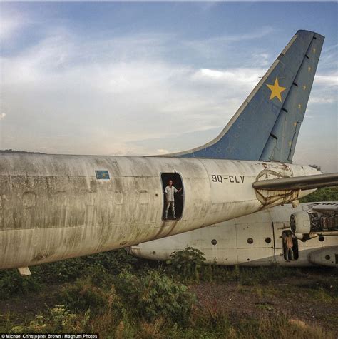 Abandoned Goma airport, Democratic Republic of the Congo, transformed ...