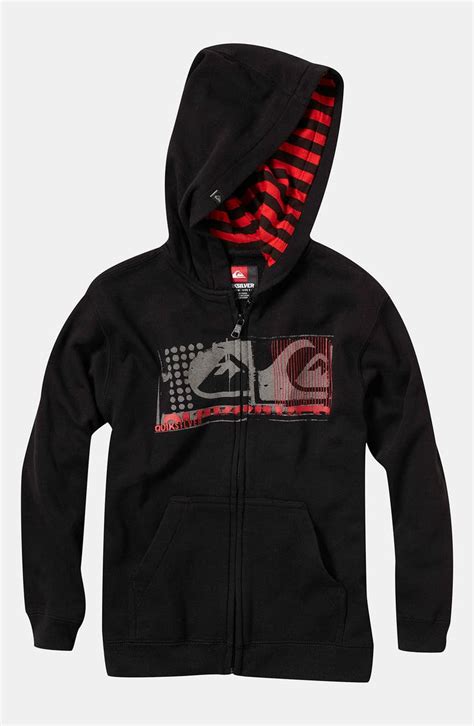 Quiksilver 'Affected' Zip Front Hoodie (Big Boys) | Nordstrom