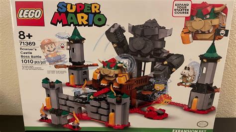 LEGO Super Mario Bowser's Castle Boss Battle build & review | Shacknews