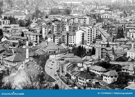 Travnik Retro an Modern City Stock Photo - Image of grassnduck ...