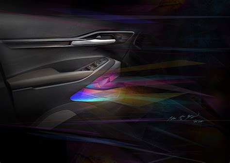 Kia Shows Interior Sketches of Its New Compact SUV - autoevolution