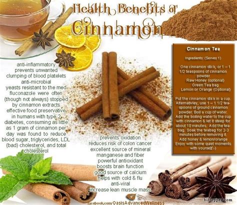 Health Benefits of Cinnamon via www.bittopper.com/post.php?id ...