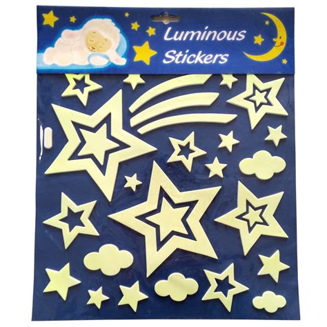 Glow In The Dark - Stars Stickers - Planet X | Online Toy Store for ...