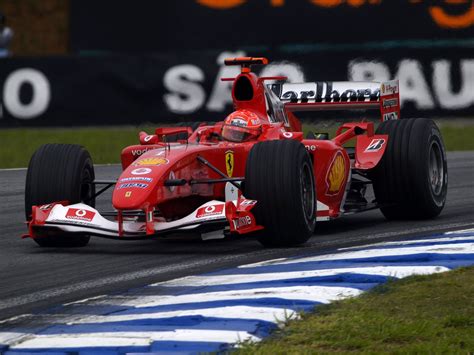 Michael Schumacher (Scuderia Ferrari) - Ferrari F2004 - 2004 Brazilian ...