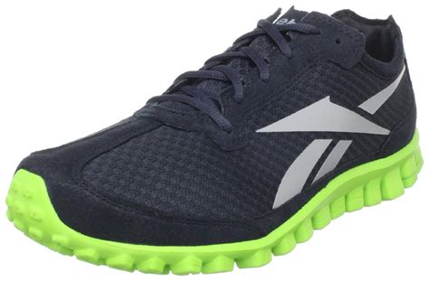 Reebok Mens Realflex Runner Running Shoe in Black for Men (mesh/black ...