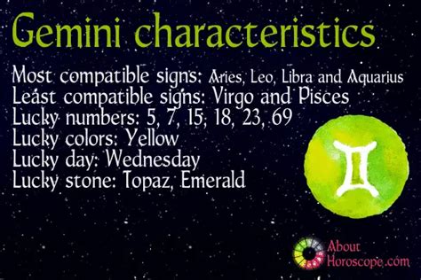 ♊ Gemini Traits, Personality And Characteristics