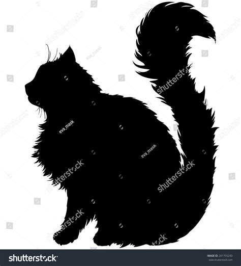 12,180 imágenes de Fluffy cat silhouette - Imágenes, fotos y vectores ...