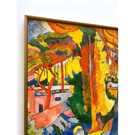 Andre Derain Vintage 1990 Fauvism Lithograph Print Framed Large Museum ...