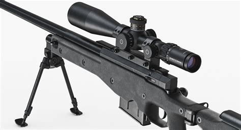 Rifle Sniper L115A3 3D Model $129 - .max .fbx .obj - Free3D