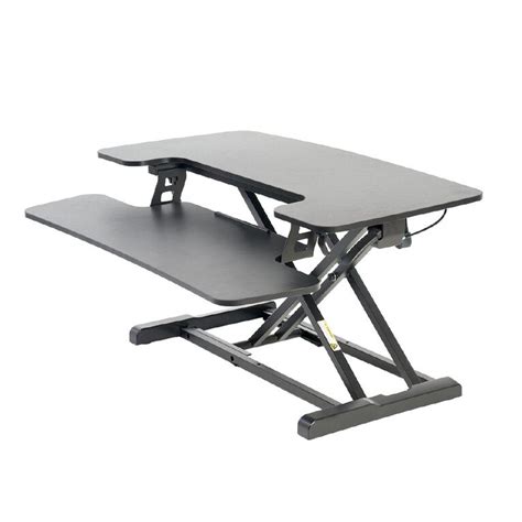 Workspace Adjustable Desk Riser Black | The Warehouse