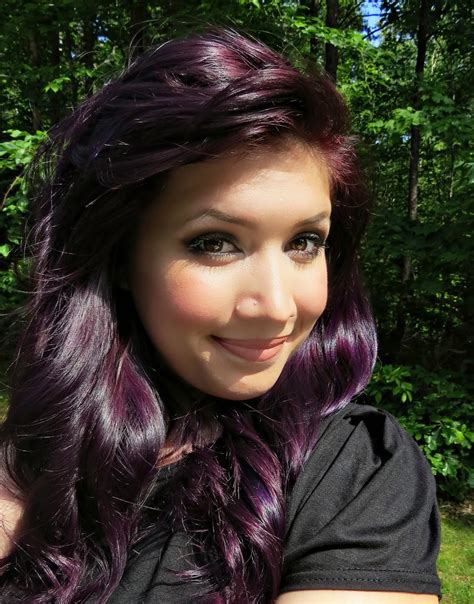 The Eagals Nest: How To Dye Your Hair Purple