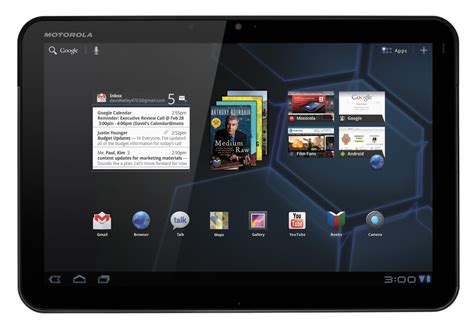 MOTOROLA XOOM Android Tablet (10.1-Inch, 32GB, Wi-Fi) - Tool Box