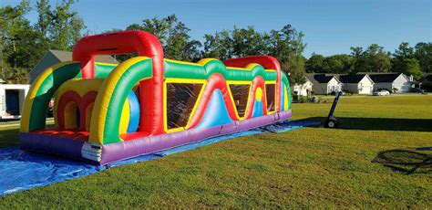 rainbow run 40′ obstacle | Awesome Inflatable Rides