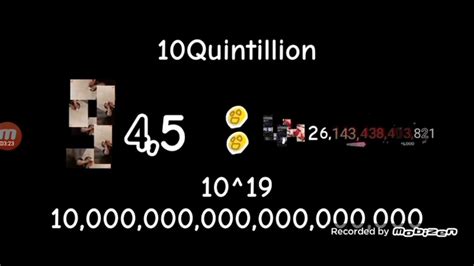 1 to 1 Duodecillion - YouTube