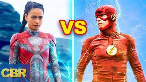 The Most Powerful Superhero Speedsters Ranked - YouTube