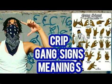 Crips Gang Sign | Bruin Blog