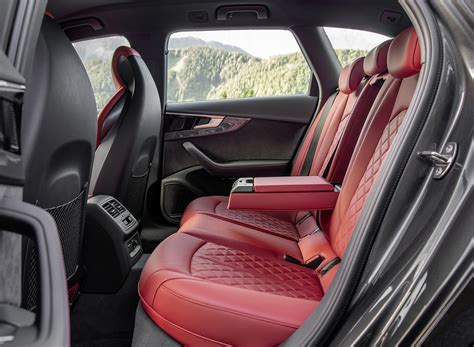 2019 Audi S4 Avant TDI Interior Rear Seats Wallpapers (15) - NewCarCars