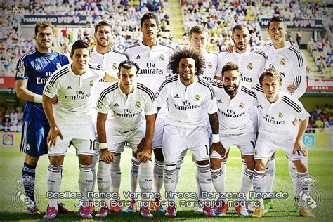 Real Madrid 2014 15 Squad Wallpaper 7 | The Art Mad