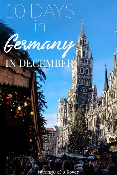 10 Day Germany Itinerary in December: Visit the Christmas Markets!