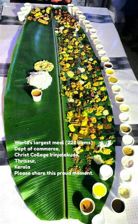 Onam meals | Onam festival, Meals, Table decorations