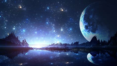 Image result for moon into waterfall | Fantasy landscape, Scenery ...