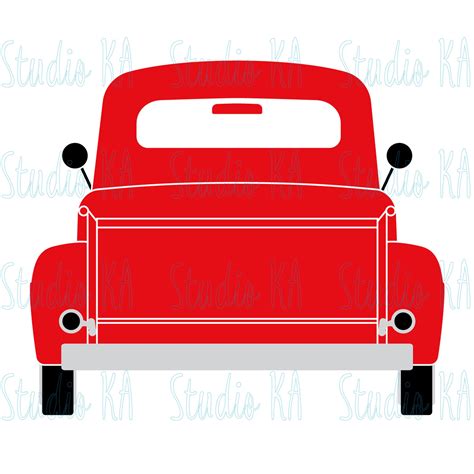 Free 341 Red Truck Christmas Svg Free SVG PNG EPS DXF File