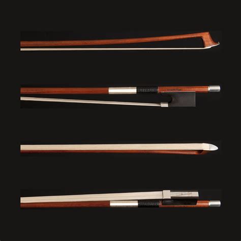 Violin Master Pernambuco Bow Ebony Frog with no Eye - Gatchell Innovations