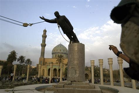 This Day on TODAY in 2003: Saddam Hussein statue topples - TODAY.com