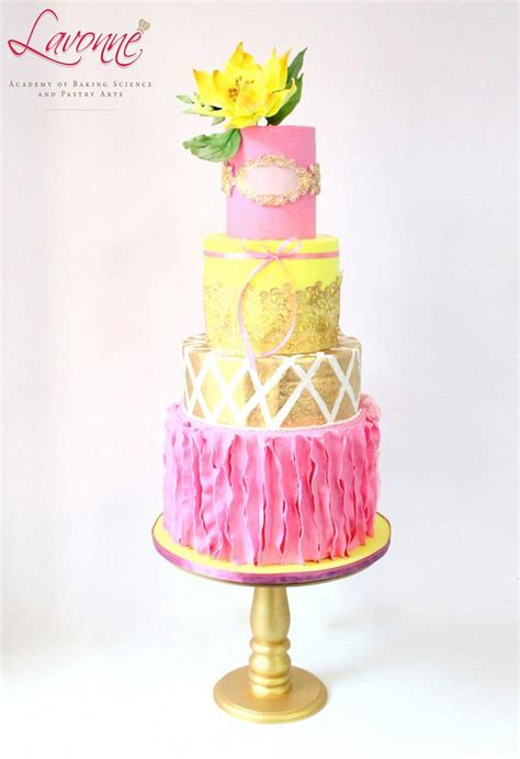 The Sweet Symphony Wedding Cake - Decorated Cake by - CakesDecor