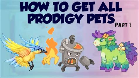 (Sorta Outdated) How To Get EVERY SINGLE PET in Prodigy Math Game (Part ...