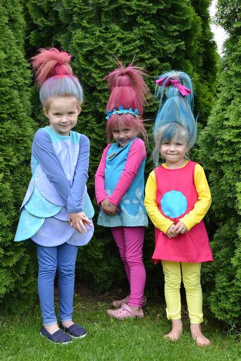 Trolls costume Troll Halloween Costume, Fete Halloween, Family ...