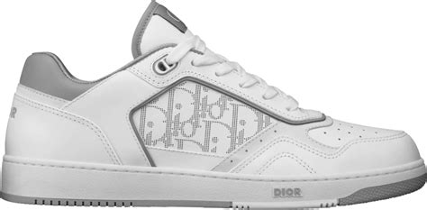 Dior White & Grey Oblique 'B27' Sneakers | INC STYLE