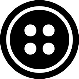 Black button icon - Free black button icons