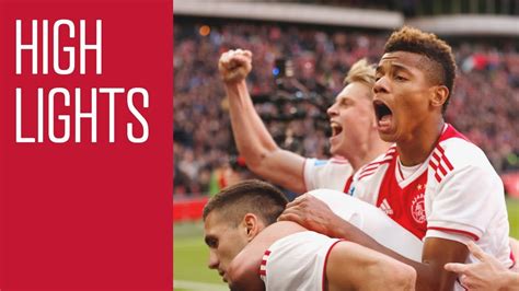 Highlights Ajax - PSV - YouTube