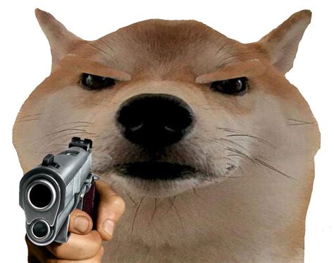 Gun Doge Blank Template - Imgflip