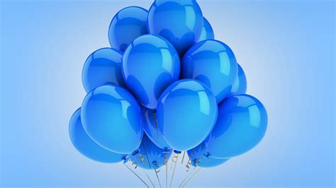 640x960 resolution | blue balloons, balloon, blue HD wallpaper ...