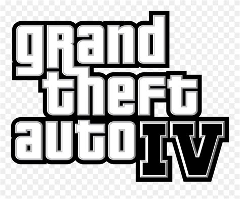 Gta 4 Transparent & Png Clipart Free Download - Grand Theft Auto 4 Logo ...