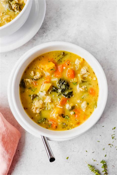 Turkey & Kale Soup (AIP, paleo, Whole30) • Heal Me Delicious