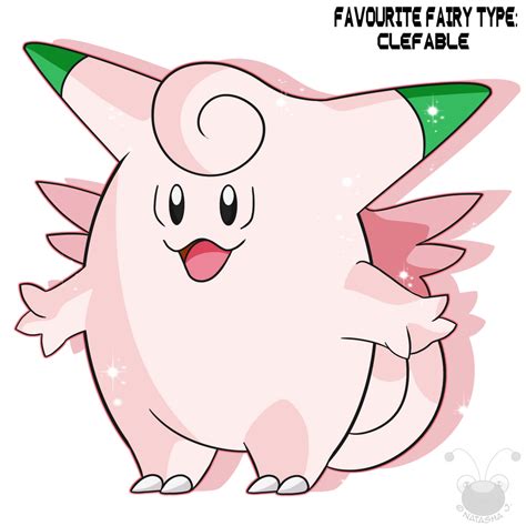 Favourite Fairy Type: Shiny Clefable by FireFlea-San on DeviantArt