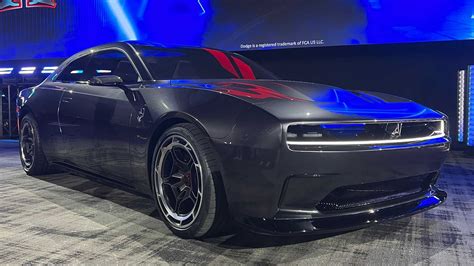 Dodge Charger Daytona SRT Concept debuts with "Fratzonic" EV exhaust