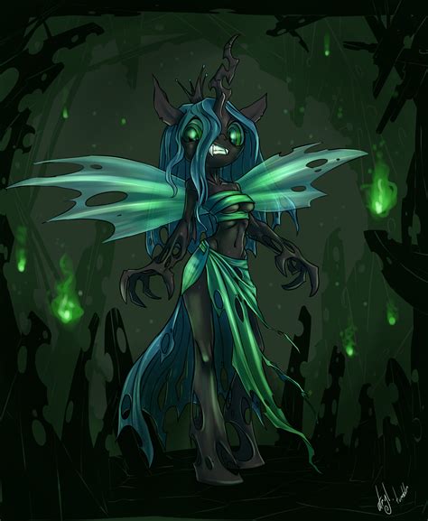 Queen Chrysalis by atryl on DeviantArt