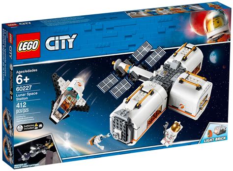 LEGO City 60227 pas cher, La station spatiale lunaire