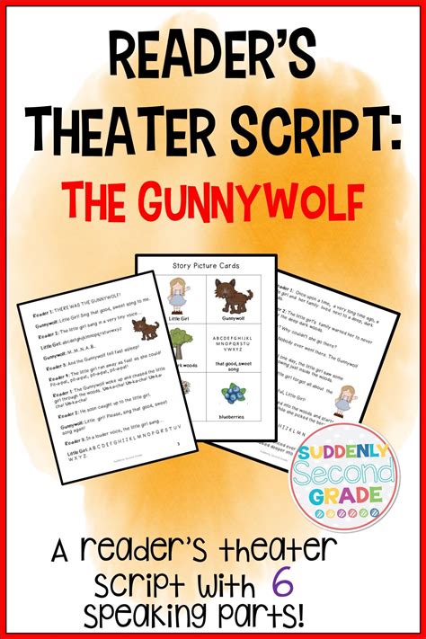 Readers Theater Script The Gunnywolf | Readers theater scripts, Readers ...