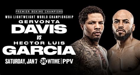 Gervonta Davis vs. Hector Luis Garcia 1/7/23 2023 WatchWrestling