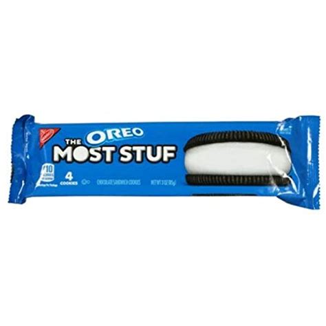 Oreo Cookies Most Stuff 3Oz. (12 Pack) - Walmart.com